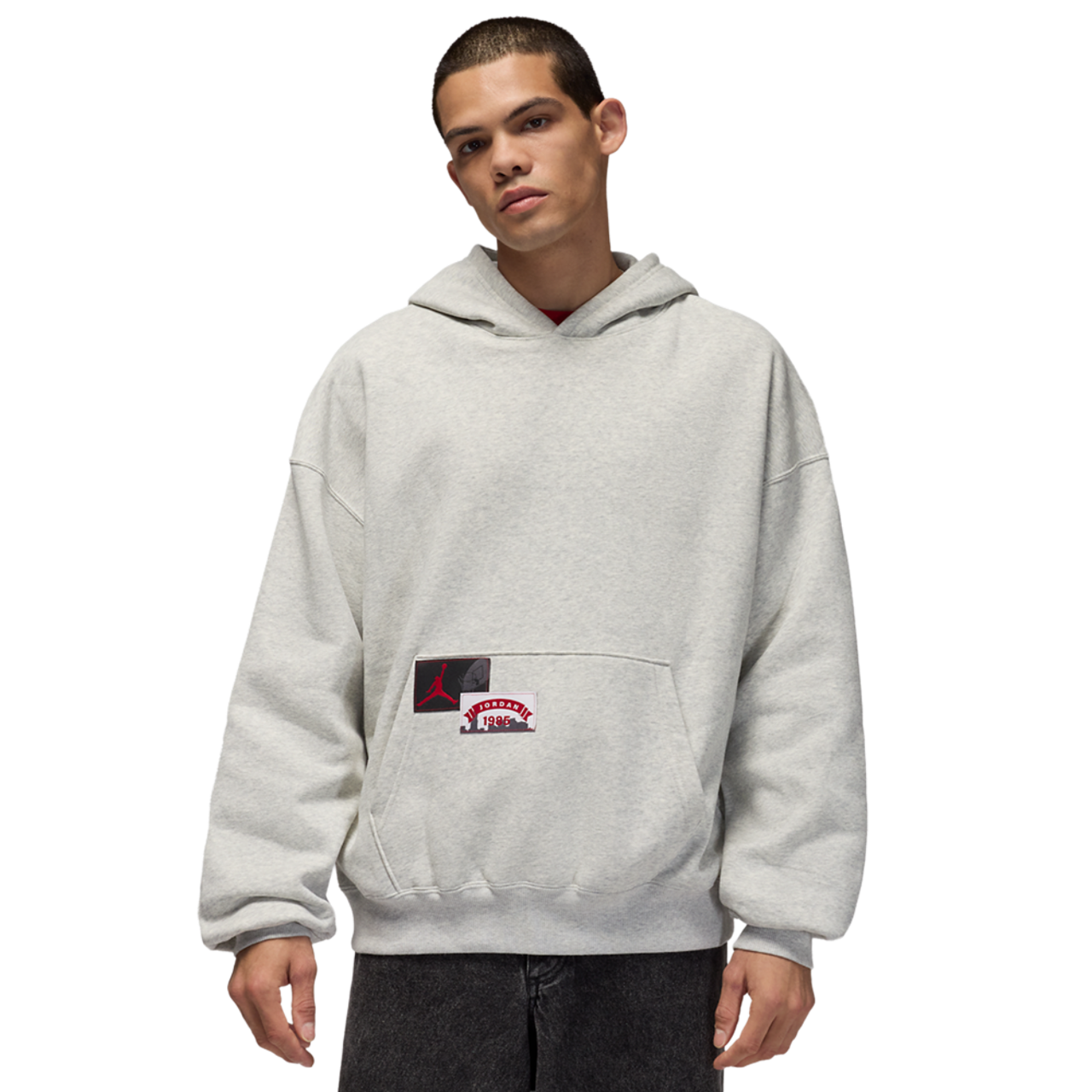 Jordan MJ BRK Oversized Pullover HD CLD Image 1 of 6. Tap to open photo gallery.