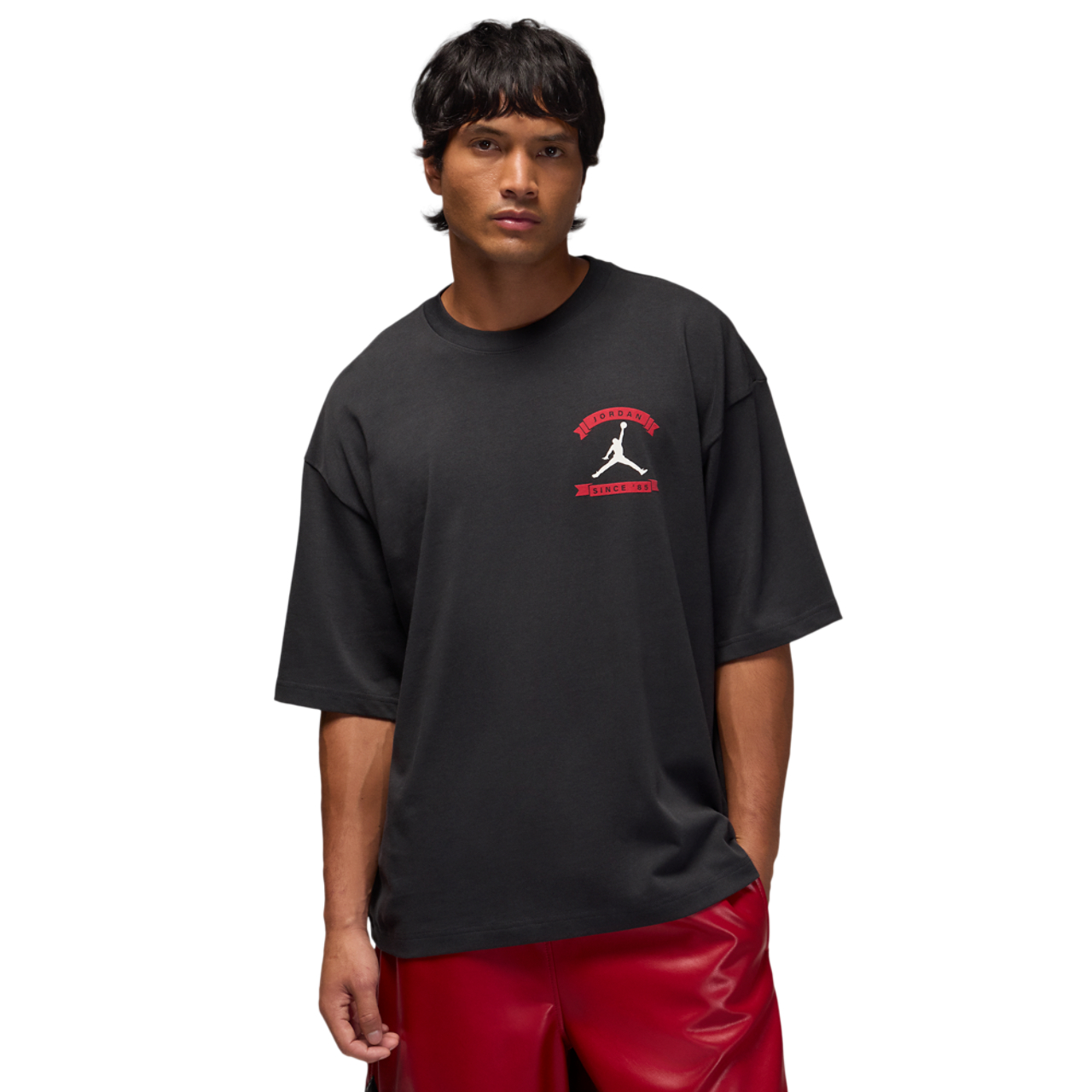 Jordan MJ Reissue Oversized Short Sleeve Crew CLD Image 1 of 4. Tap to open photo gallery.