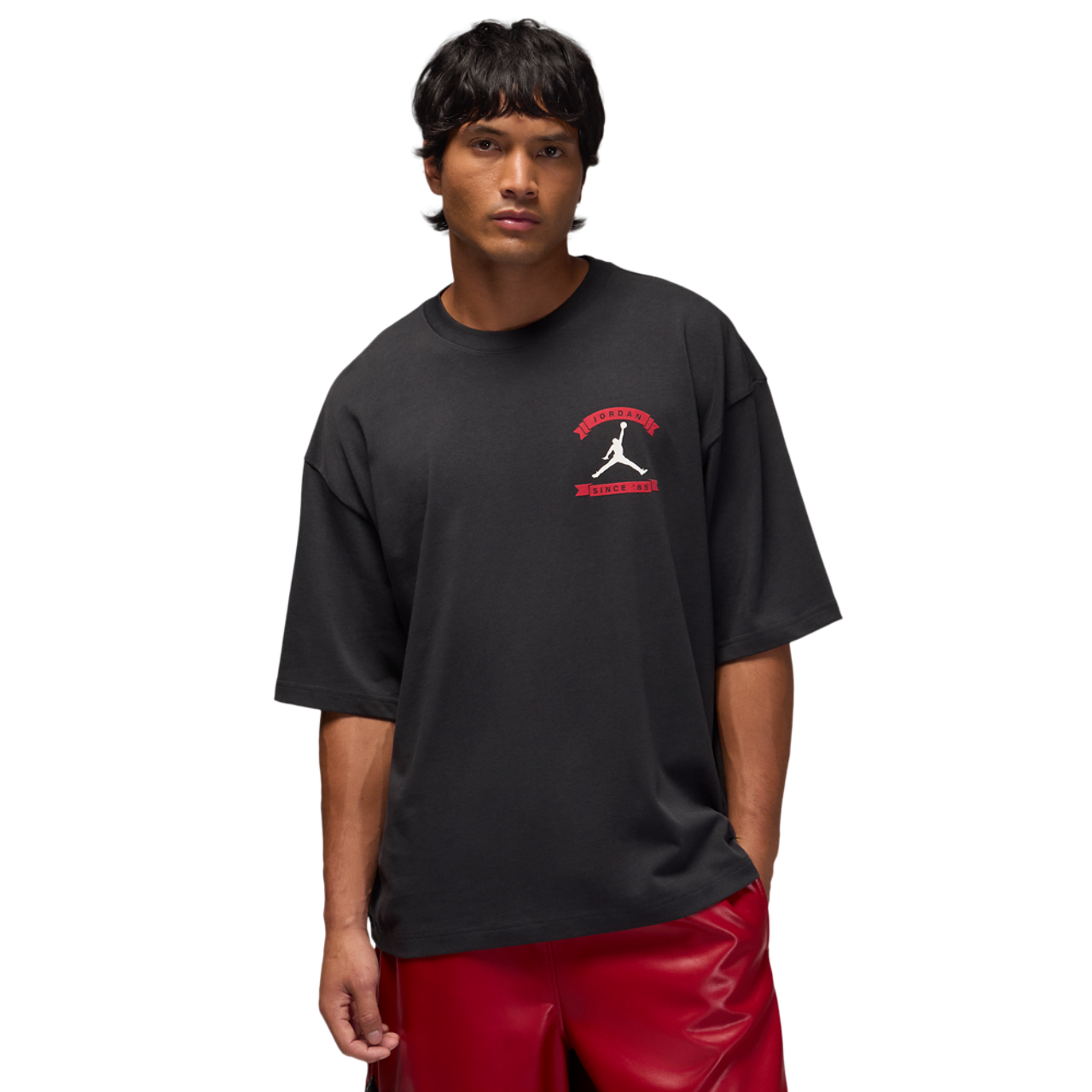 Jordan MJ Reissue Oversized Short Sleeve Crew CLD Image 1 of 4. Tap to open photo gallery.