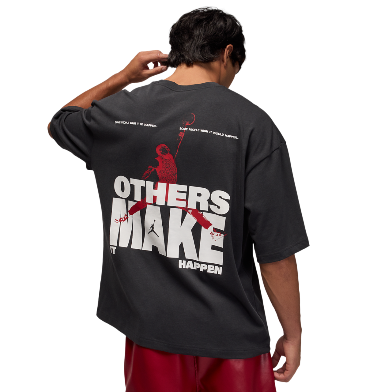 Jordan MJ Reissue Oversized Short Sleeve Crew CLD Image 2 of 4. Tap to open photo gallery.