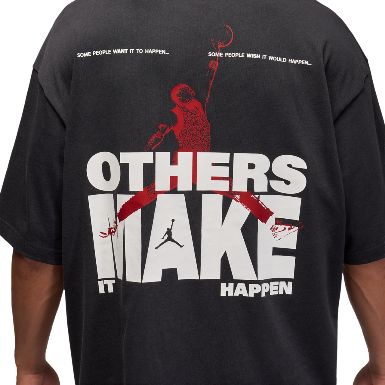 Jordan MJ Reissue Oversized Short Sleeve Crew CLD Image 4 of 4. Tap to open photo gallery.