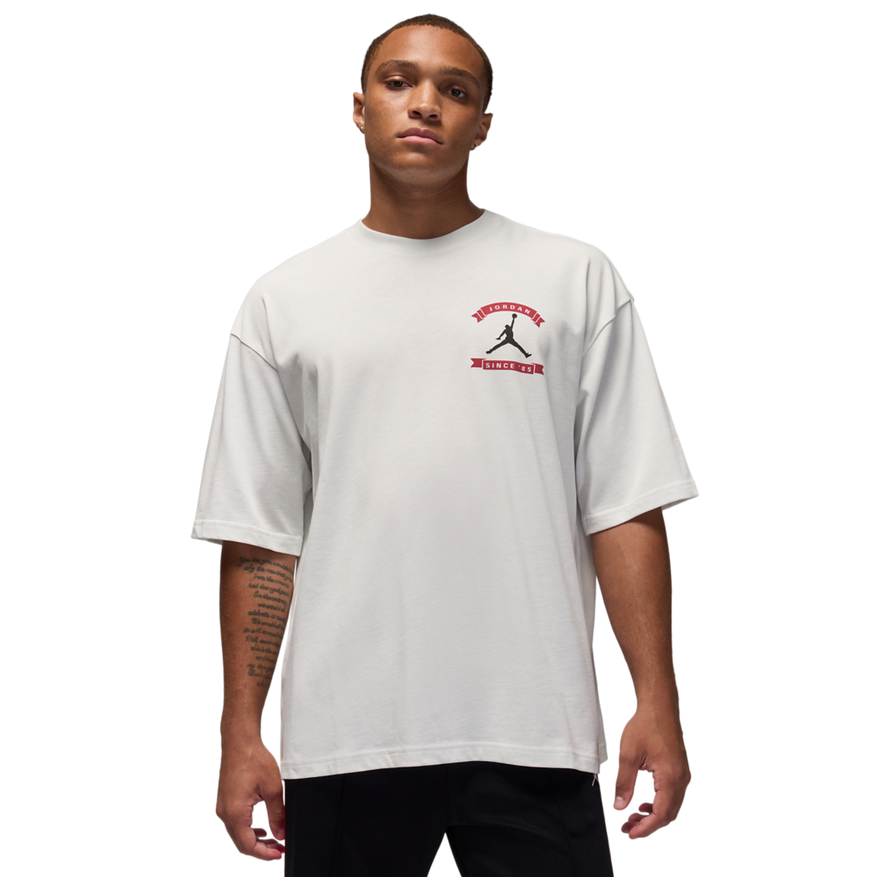 Jordan MJ Reissue Oversized Short Sleeve Crew CLD Image 1 of 4. Tap to open photo gallery.