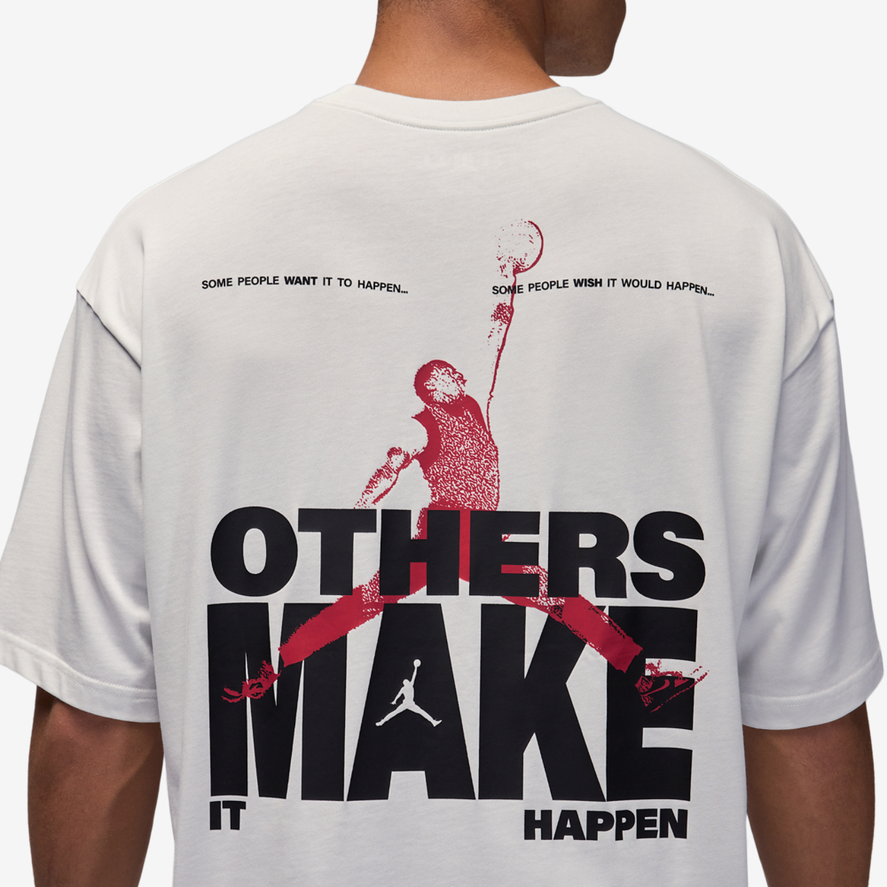 Jordan MJ Reissue Oversized Short Sleeve Crew CLD Image 4 of 4. Tap to open photo gallery.