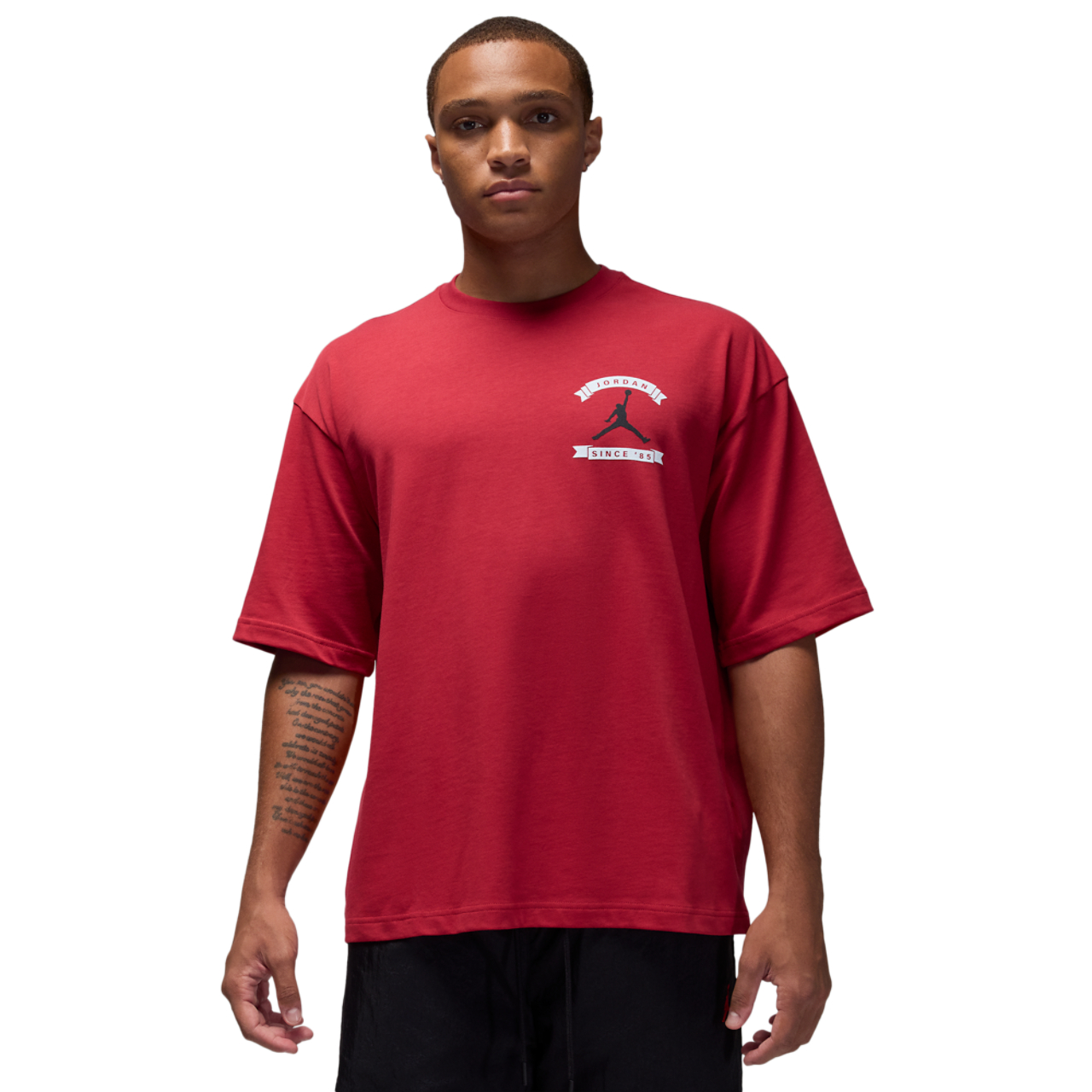 Jordan MJ Reissue Oversized Short Sleeve Crew CLD Image 1 of 4. Tap to open photo gallery.