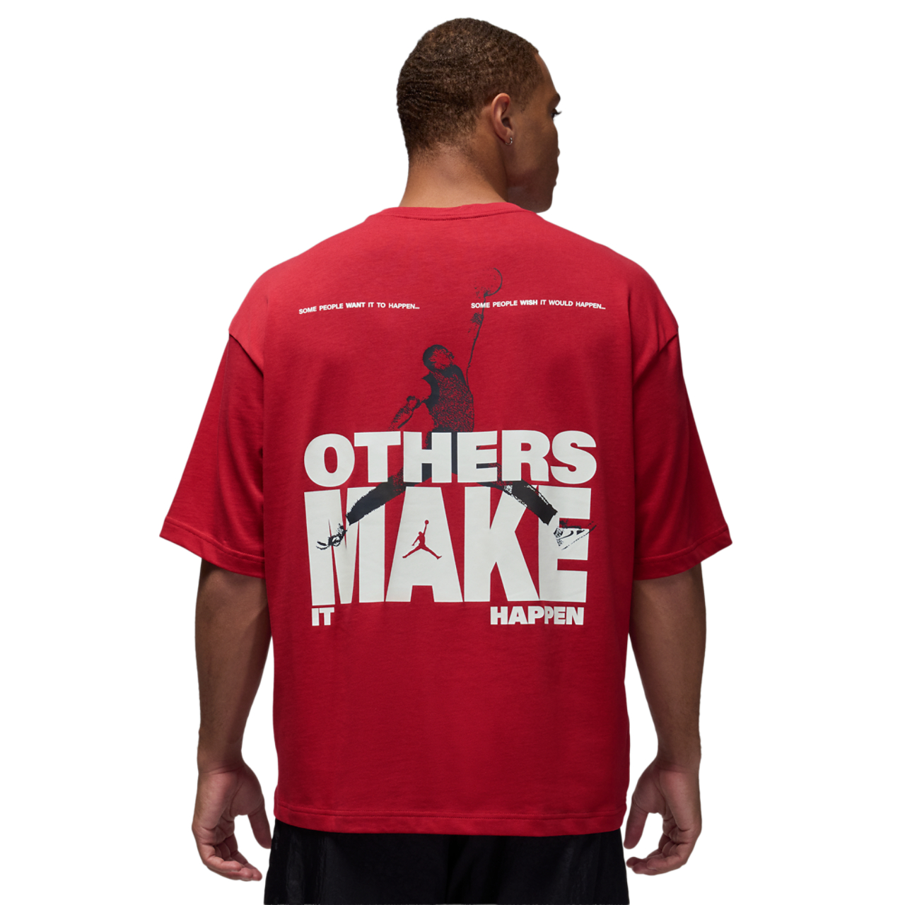 Jordan MJ Reissue Oversized Short Sleeve Crew CLD Image 2 of 4. Tap to open photo gallery.