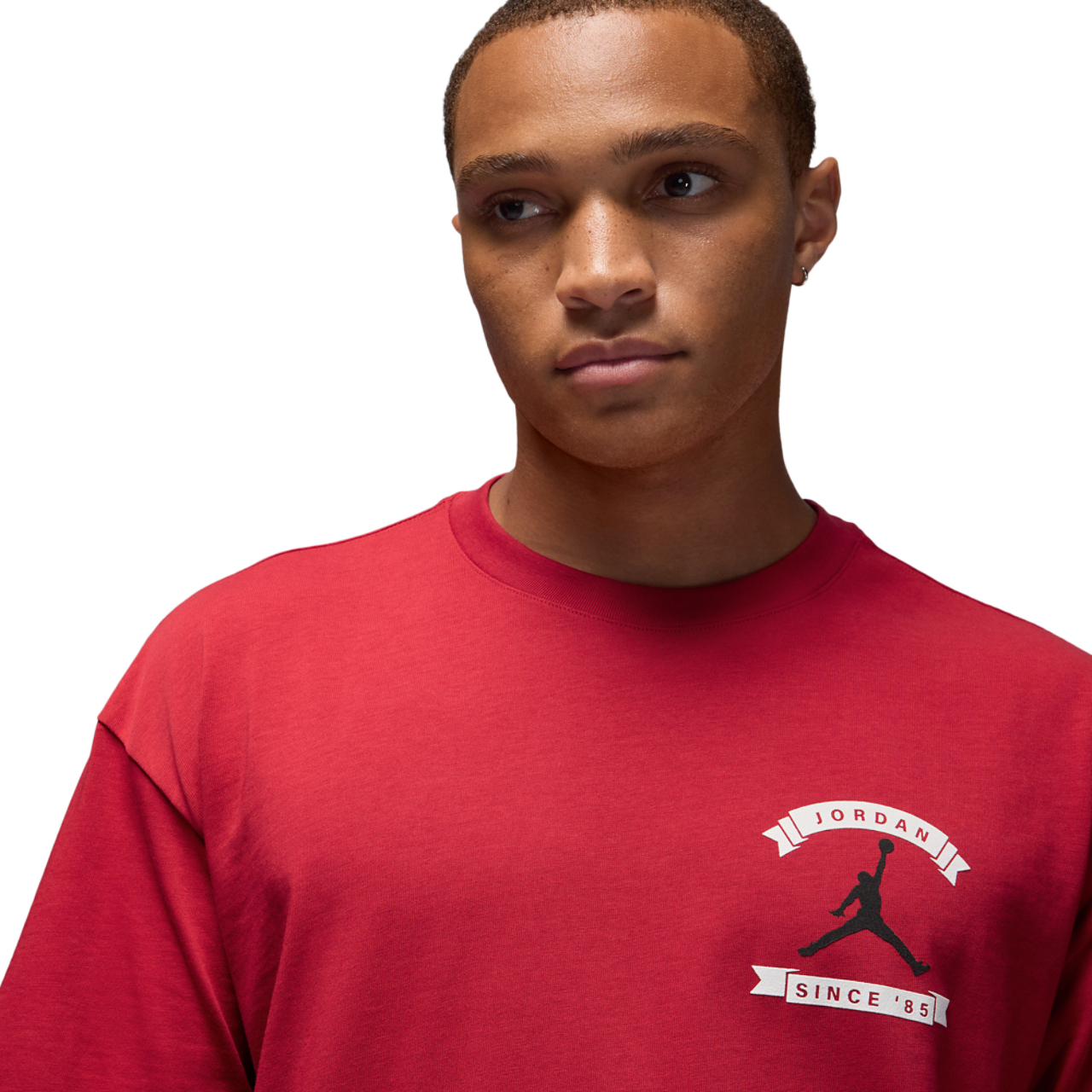 Jordan MJ Reissue Oversized Short Sleeve Crew CLD Image 3 of 4. Tap to open photo gallery.
