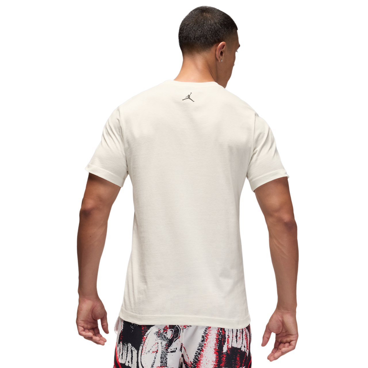 Jordan Dri-FIT Sport Graphic Short Sleeve Crew Image 2 of 4. Tap to open photo gallery.