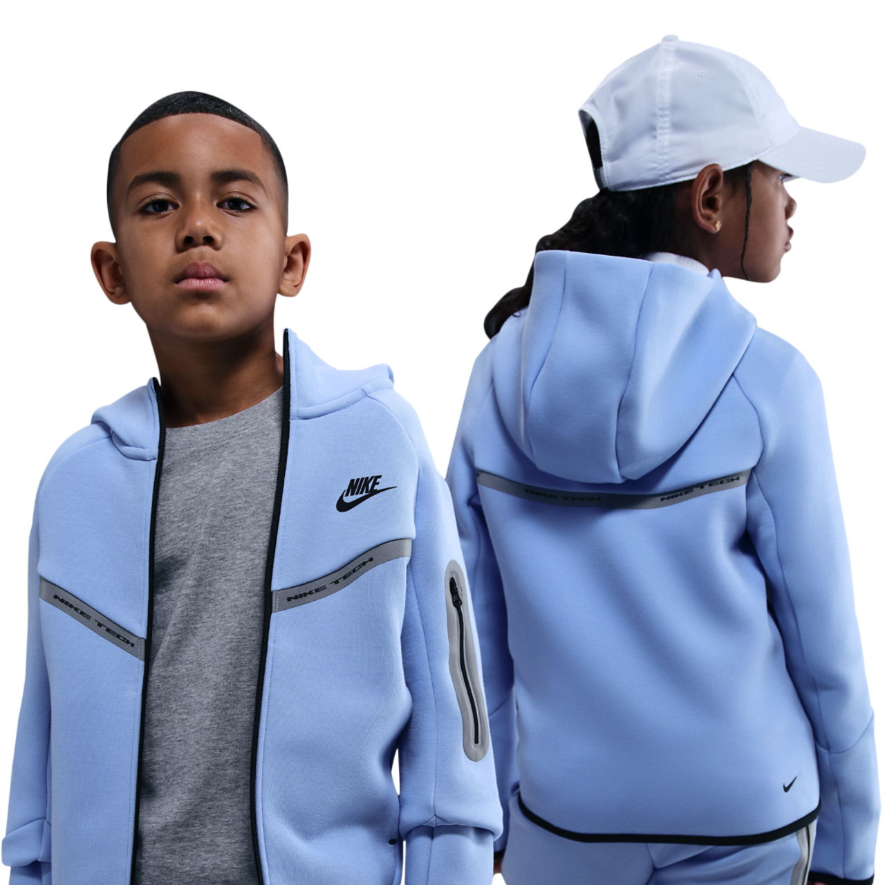 Nike NSW Tech Fleece Reflective Full-Zip - Boys' Grade School
