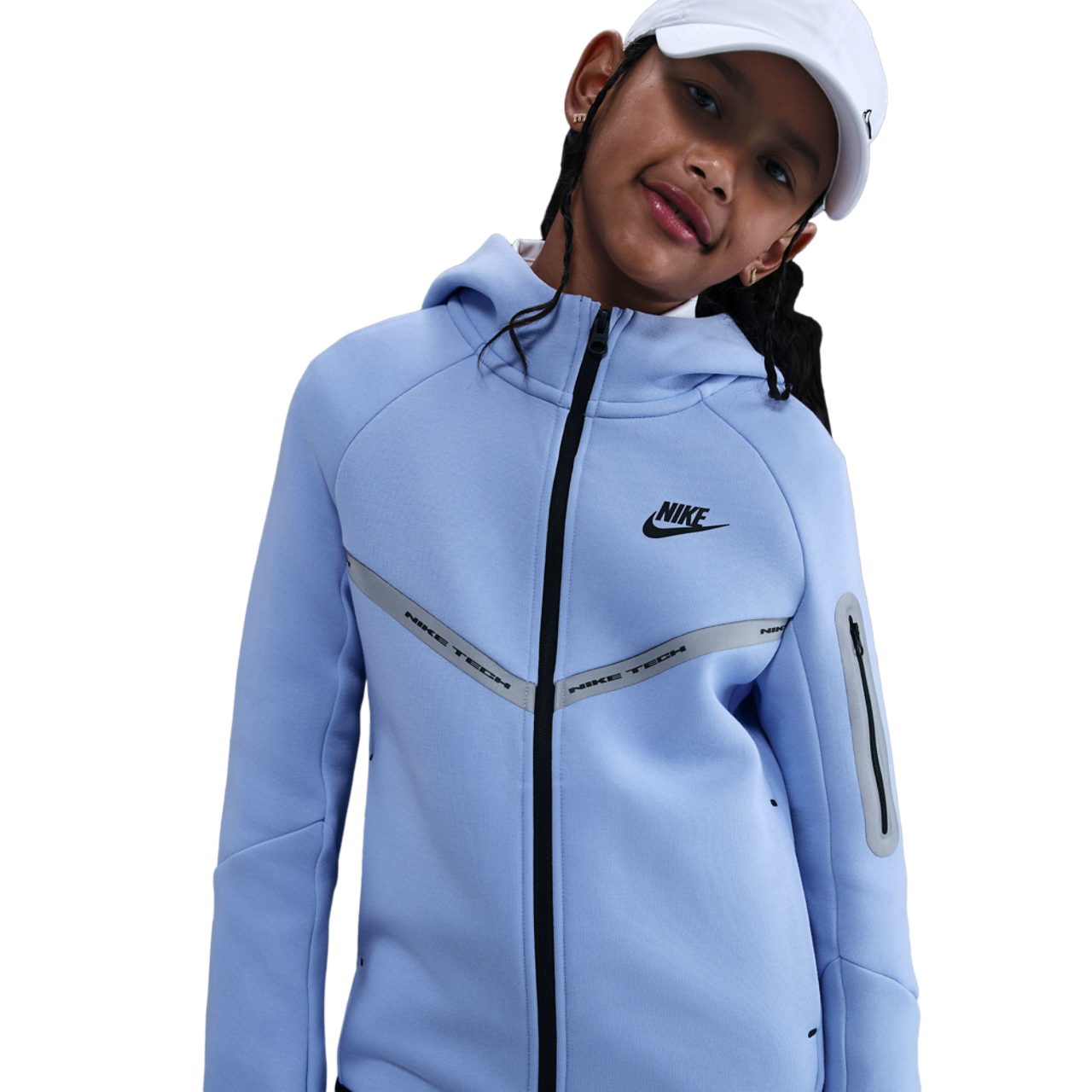 Nike NSW Tech Fleece Reflective Full-Zip Image 2 of 5. Tap to open photo gallery.