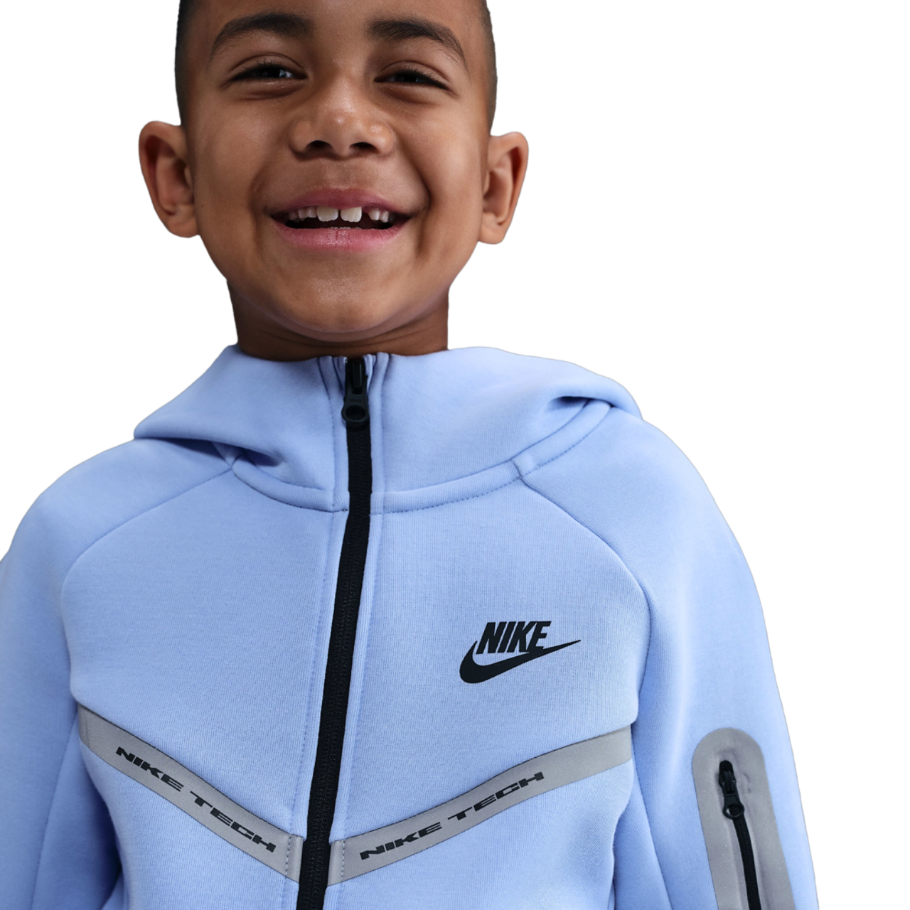 Nike NSW Tech Fleece Reflective Full-Zip - Boys' Grade School