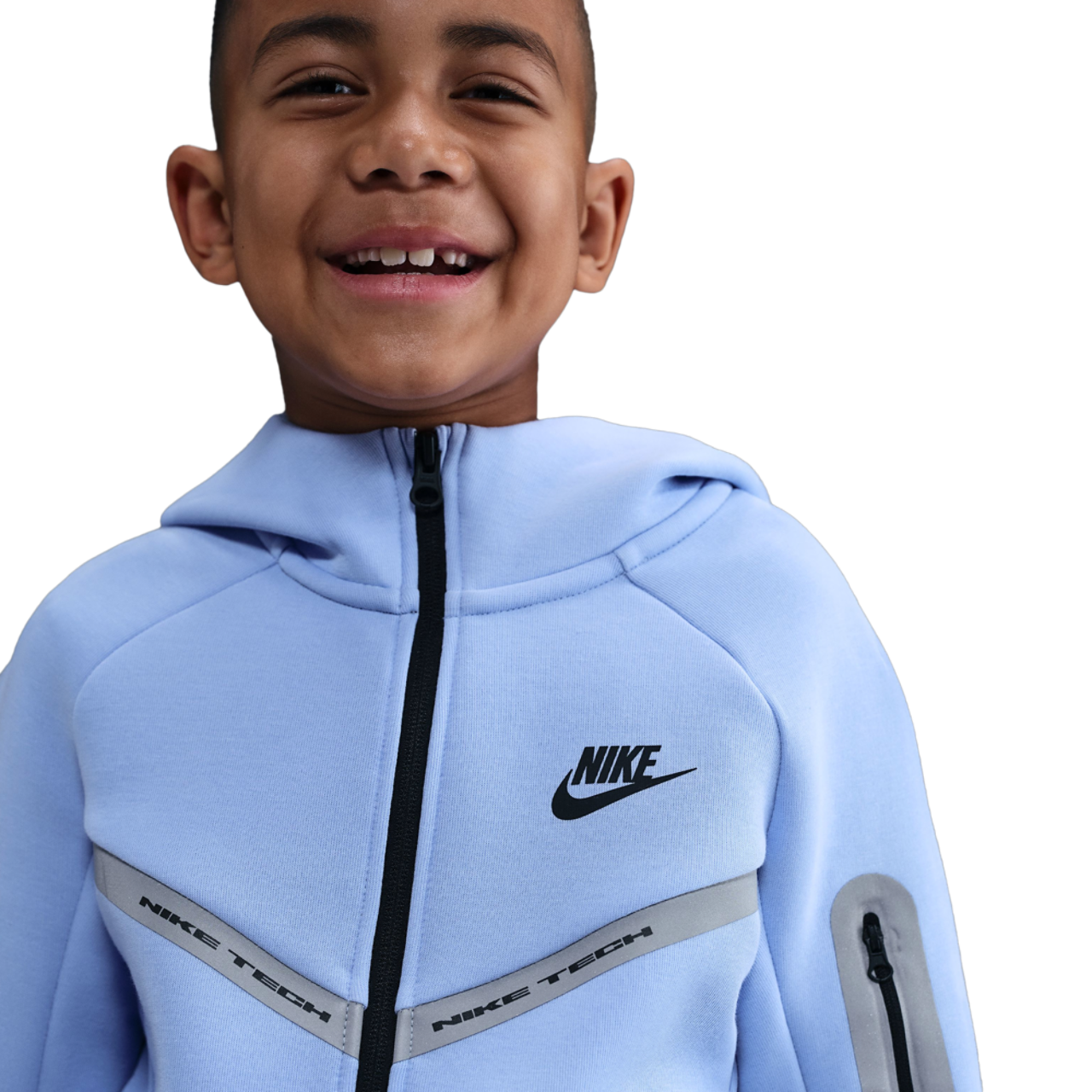 Nike NSW Tech Fleece Reflective Full-Zip Image 3 of 5. Tap to open photo gallery.