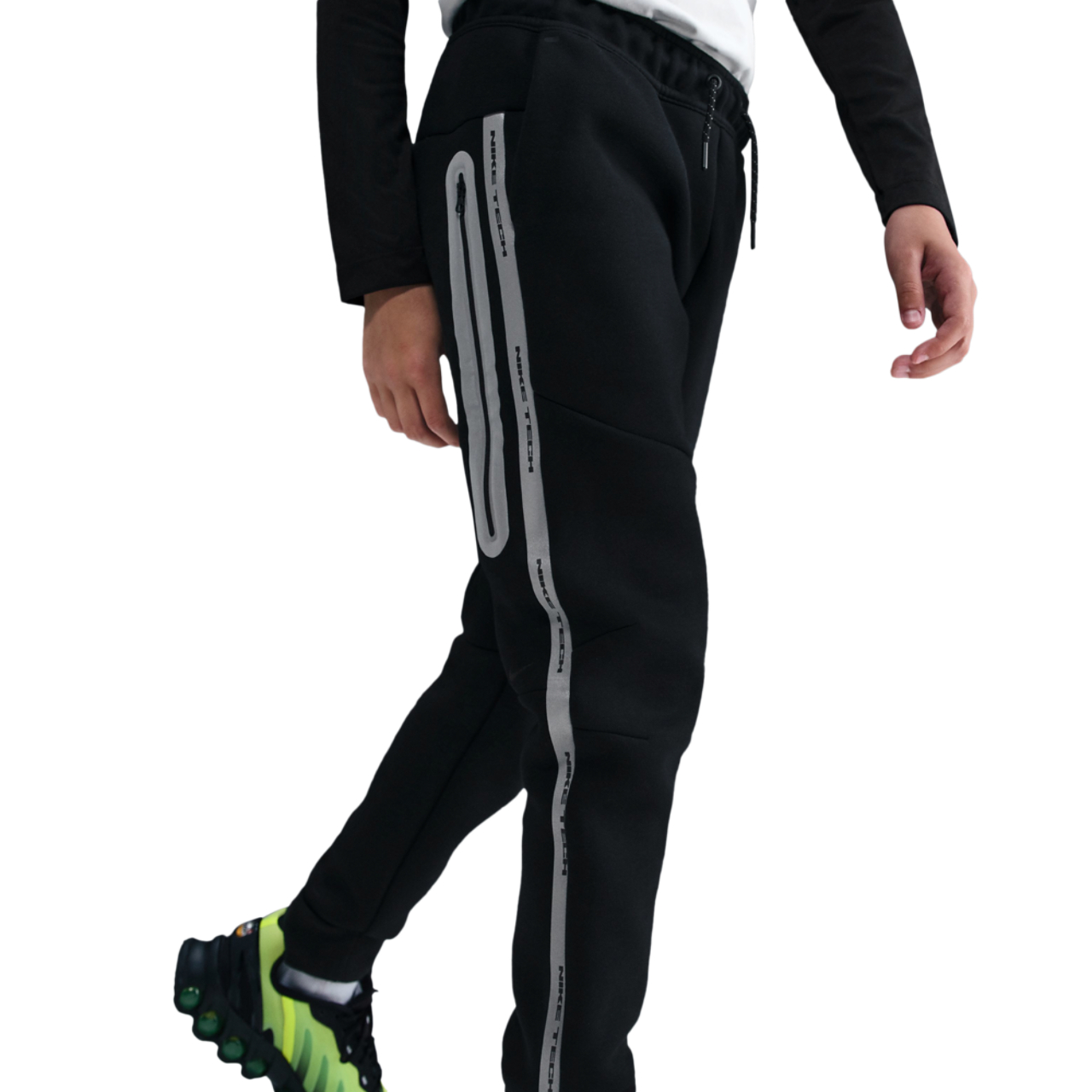 Nike NSW Tech Fleece Reflective Joggers Image 2 of 2. Tap to open photo gallery.