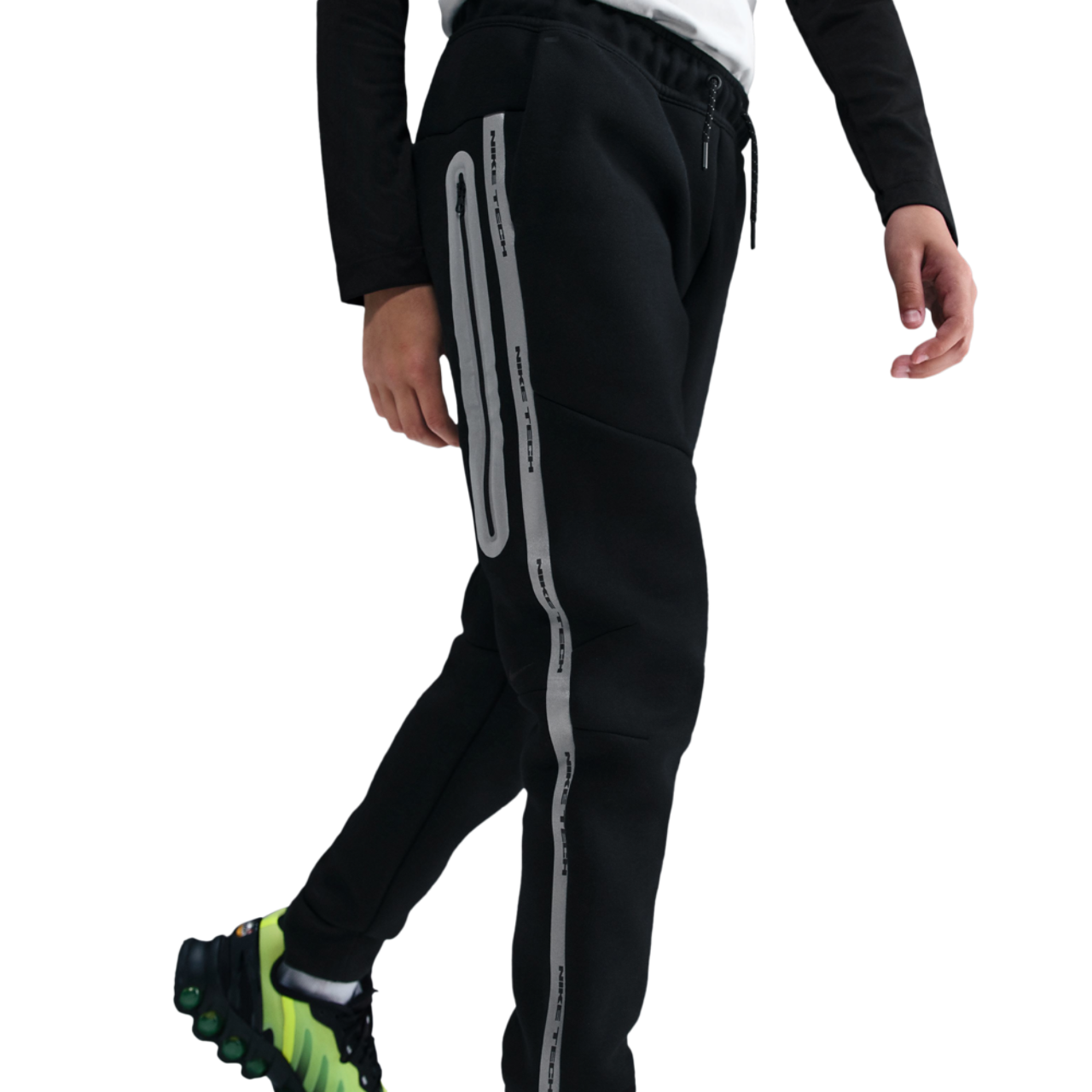Nike NSW Tech Fleece Reflective Joggers Image 2 of 2. Tap to open photo gallery.