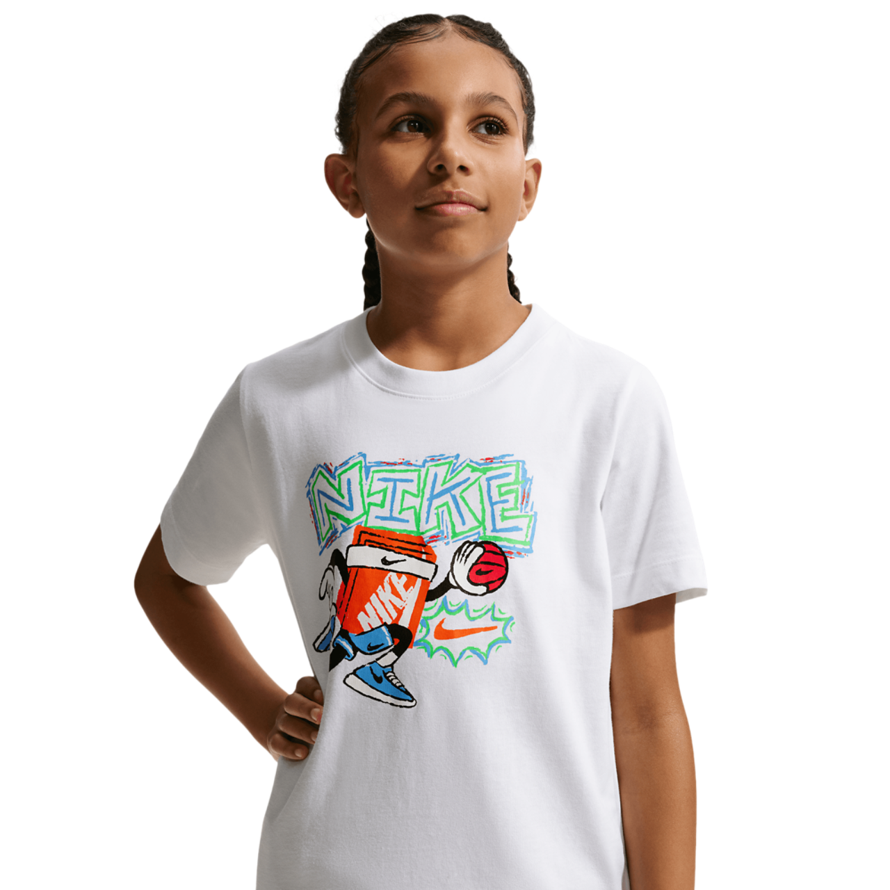 Nike NSW Tee Boxy Hoop - Boys' Grade School | Foot Locker