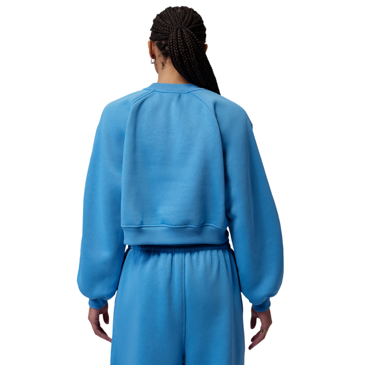 Jordan Brooklyn Fleece FT Crop Crew GFX - Women's | Foot Locker
