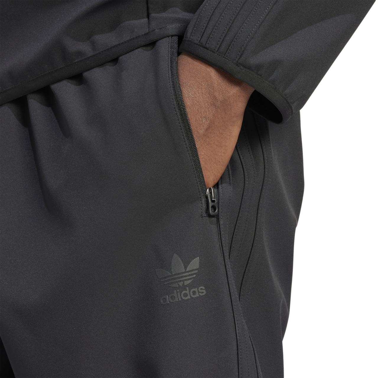 adidas Originals SST Bonded Track Pants Image 5 of 6. Tap to open photo gallery.