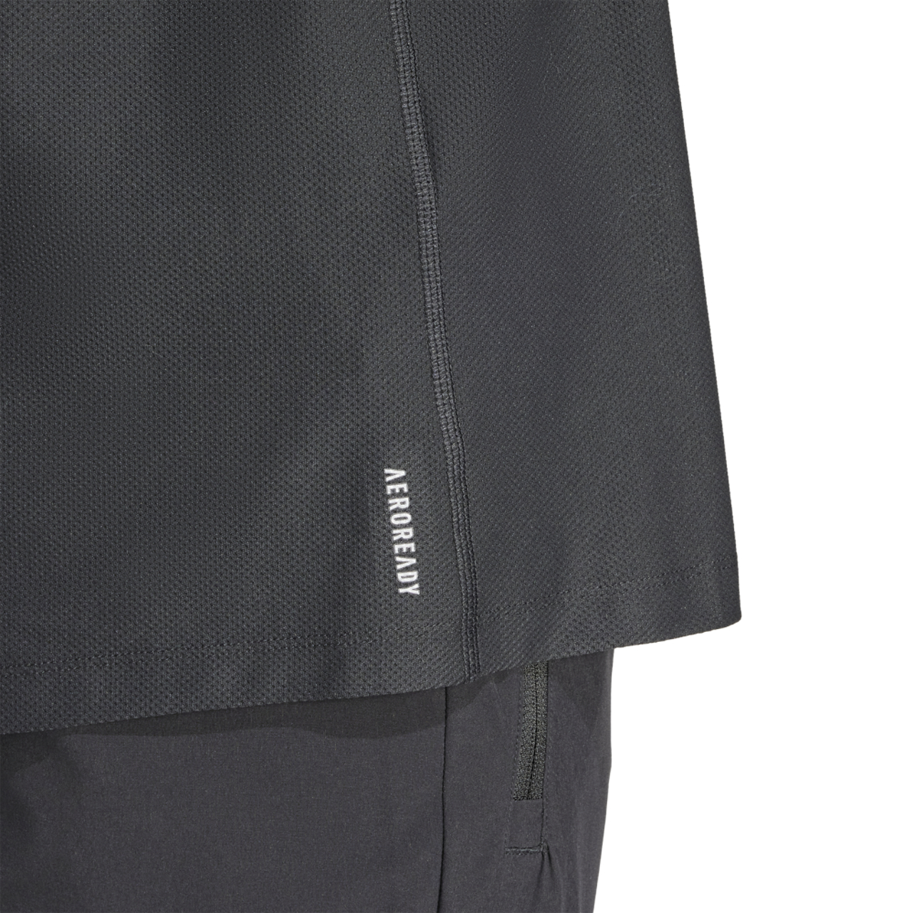 adidas Own The Run Short Sleeve T-Shirt Image 4 of 5. Tap to open photo gallery.