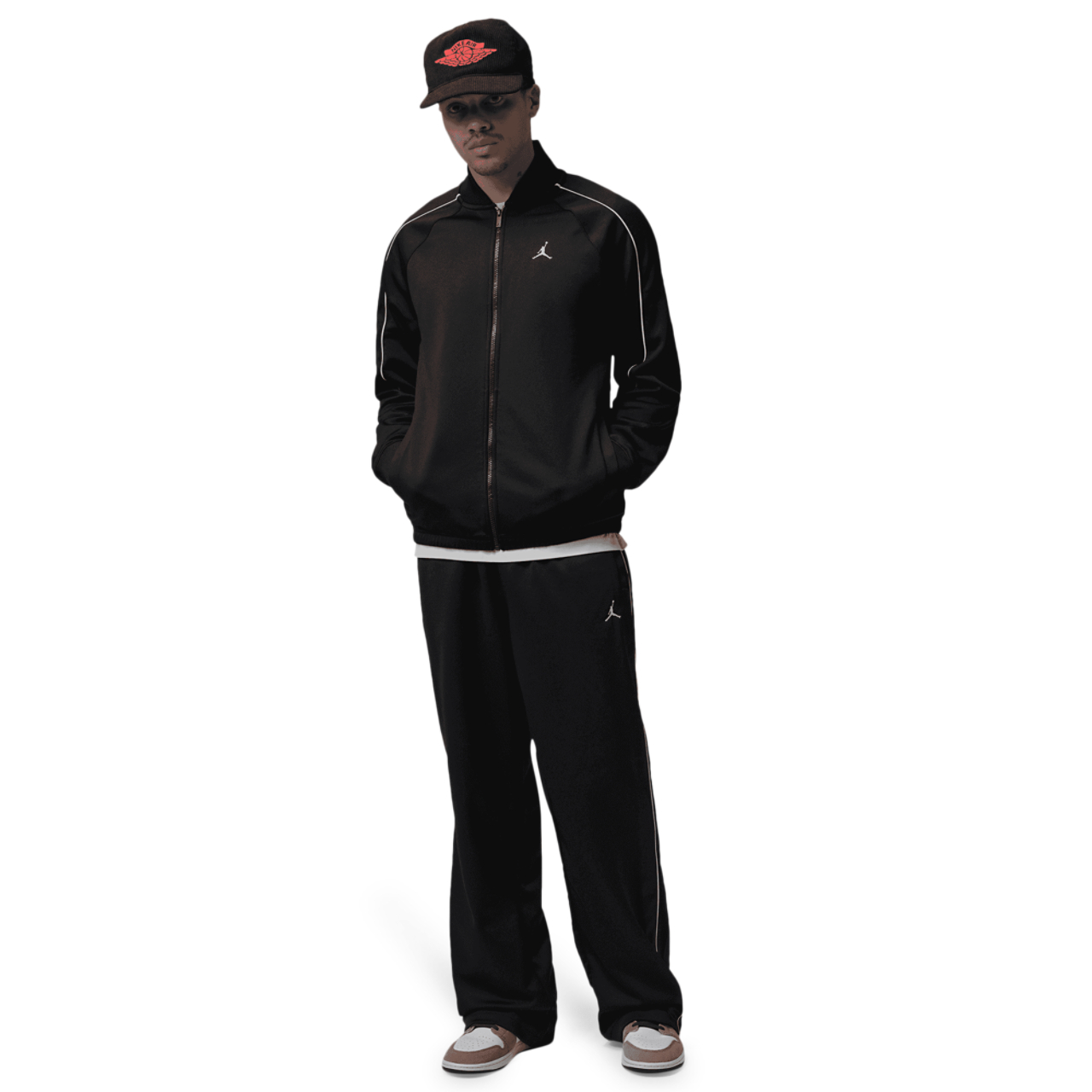 Jordan Brooklyn Tricot Track Suit Jacket Image 6 of 6. Tap to open photo gallery.