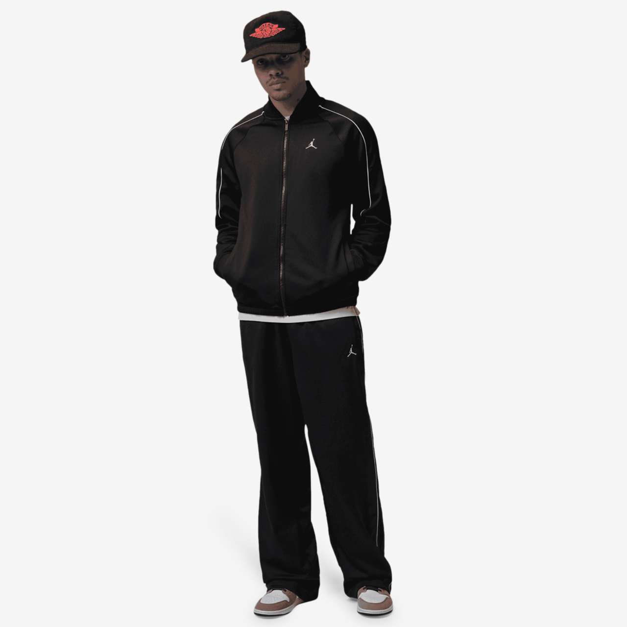 Jordan Brooklyn Tricot Track Suit Jacket Image 6 of 6. Tap to open photo gallery.