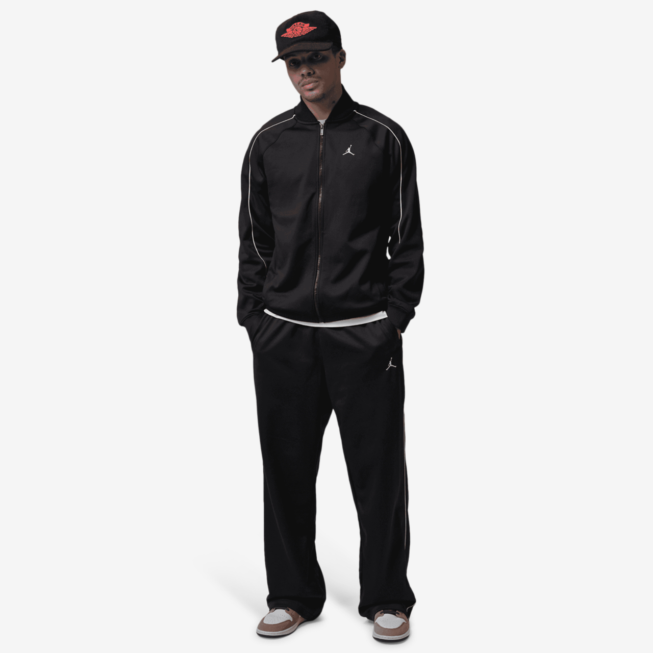 Jordan Brooklyn Tricot Track Suit Pants Image 6 of 6. Tap to open photo gallery.
