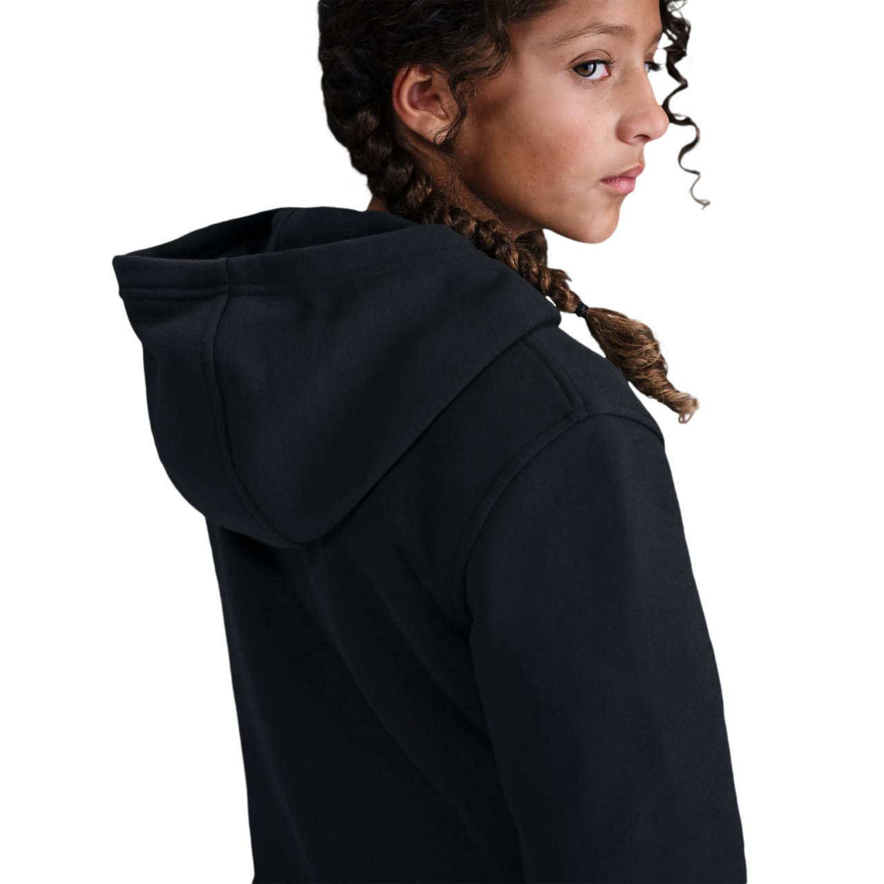 Nike NSW Glitch Club Fleece Hoodie Image 2 of 3. Tap to open photo gallery.