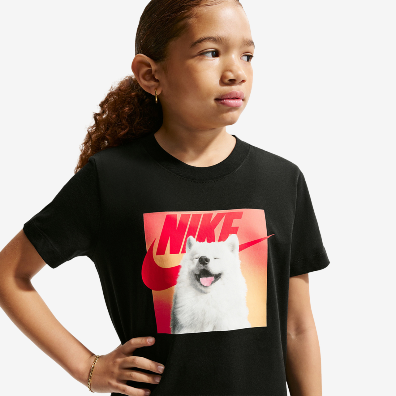 Nike NSW Photo Create T-Shirt Image 1 of 2. Tap to open photo gallery.