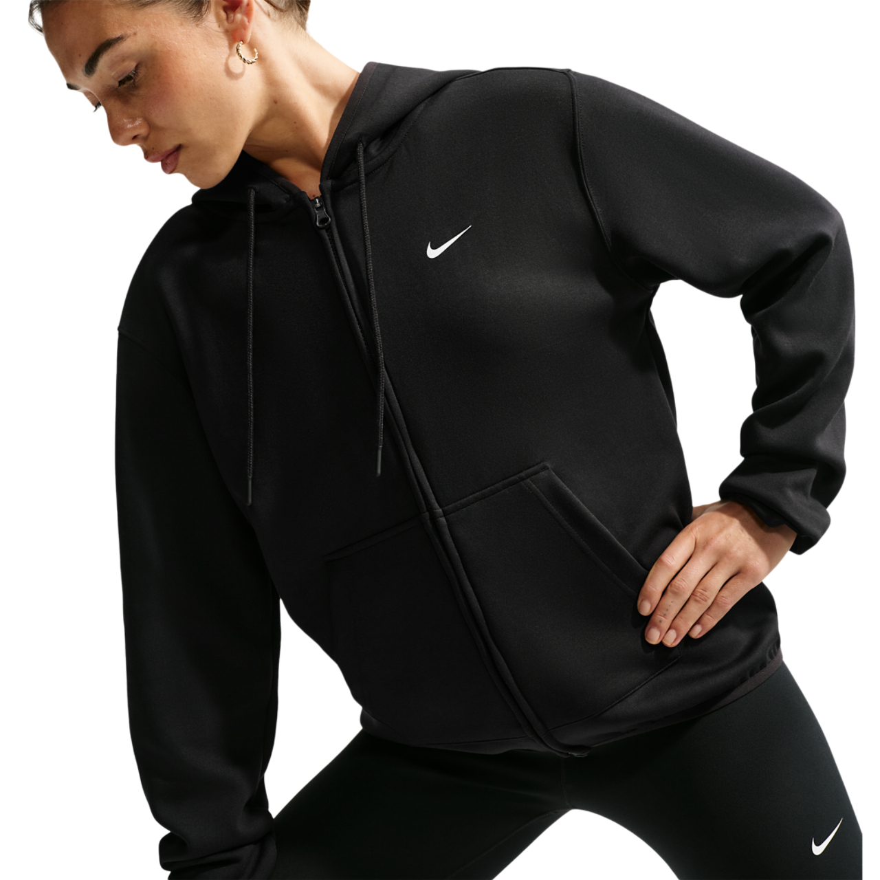 Nike Dri-FIT Studio Fleece Sport Full Zip Hoodie - Women's | Foot