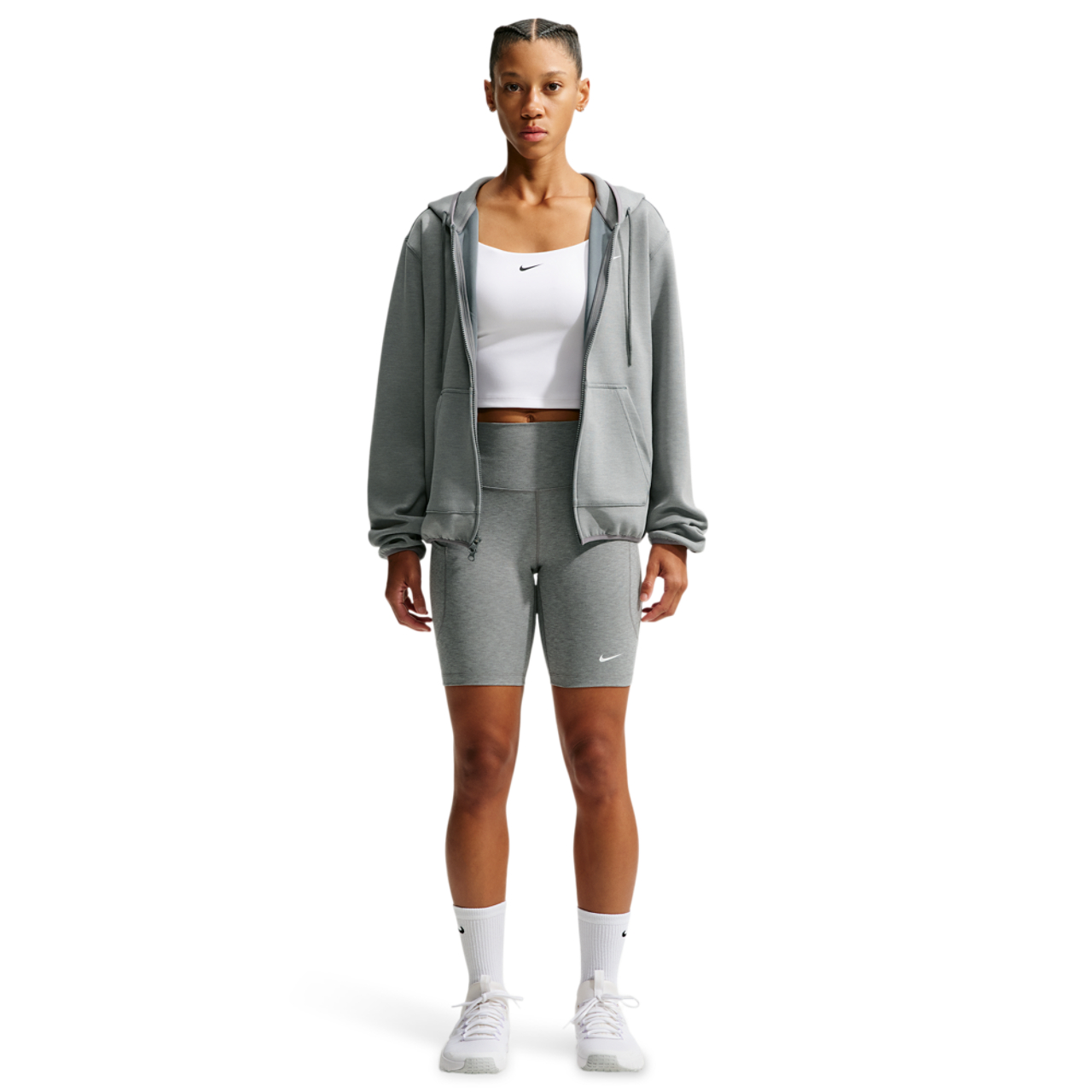 Nike Dri-FIT Studio Fleece Sport Full Zip Hoodie - Women's | Foot