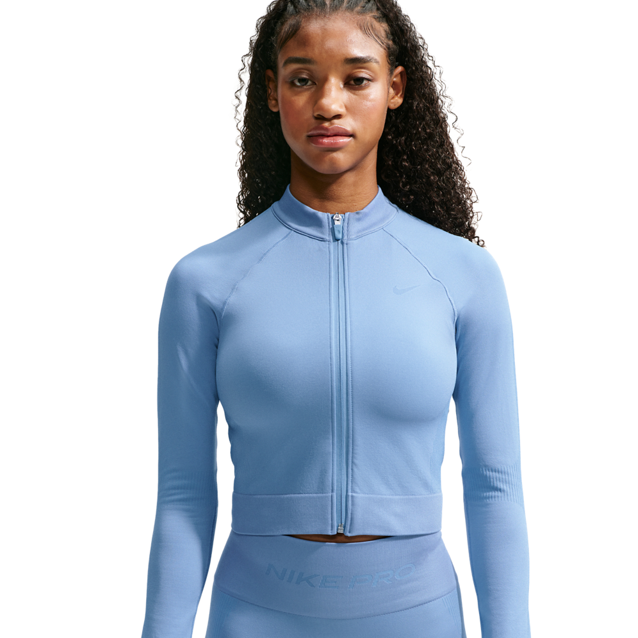 Nike Pro Dri-FIT Seamless FZ Midlayer - Women's | Foot Locker