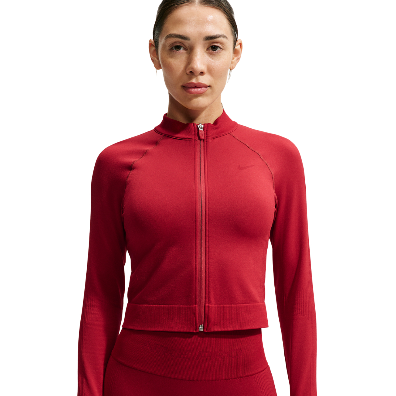 Nike Pro Dri-FIT Seamless FZ Midlayer - Women's | Foot Locker