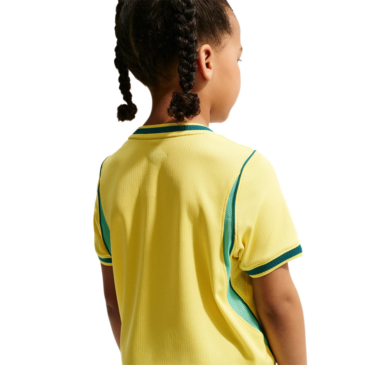 Nike Brasil Dri-Fit Stadium Home Kit Image 2 of 8. Tap to open photo gallery.