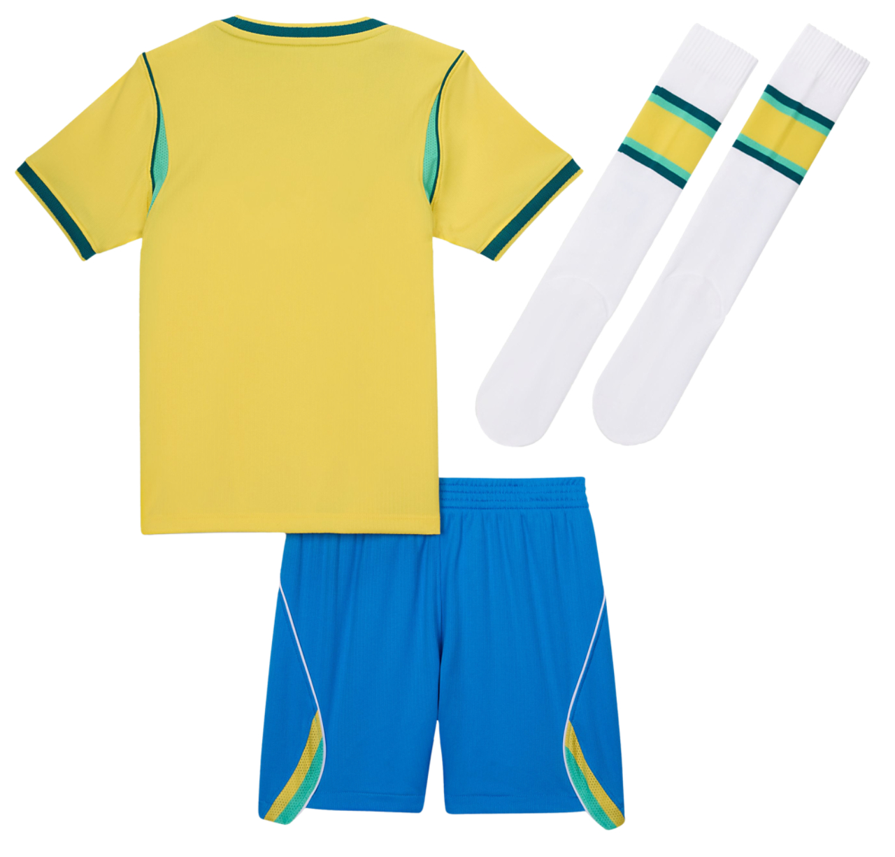 Nike Brasil Dri-Fit Stadium Home Kit Image 8 of 8. Tap to open photo gallery.
