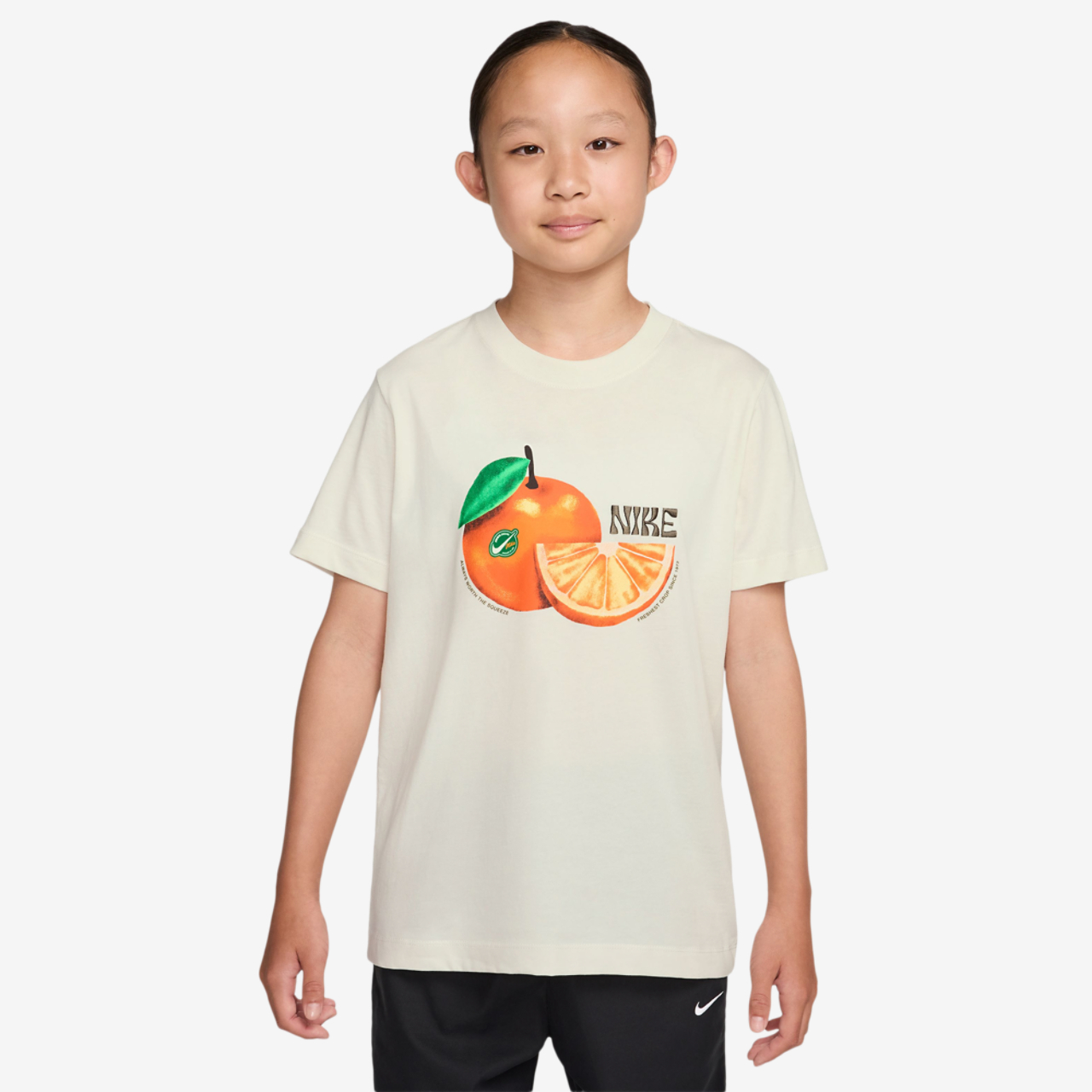 Nike NSW Orange T-shirt Image 1 of 3. Tap to open photo gallery.