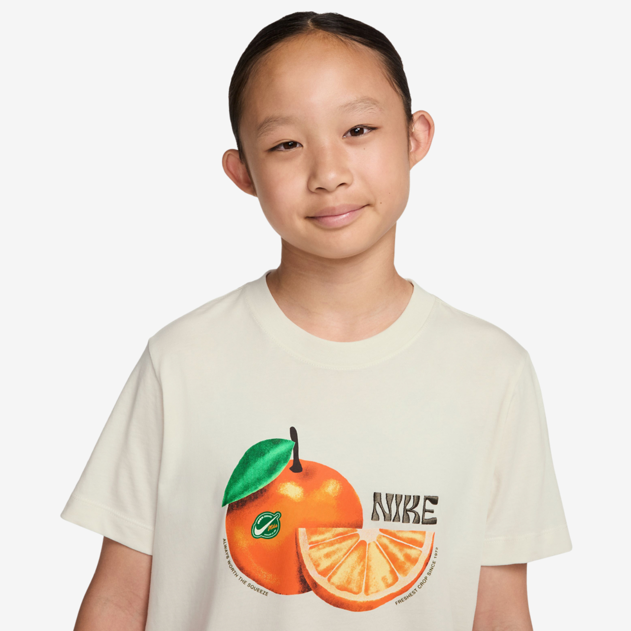 Nike NSW Orange T-shirt Image 3 of 3. Tap to open photo gallery.