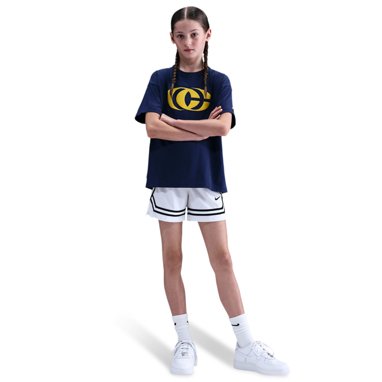 Nike Caitlin Logo T-Shirt Image 1 of 4. Tap to open photo gallery.