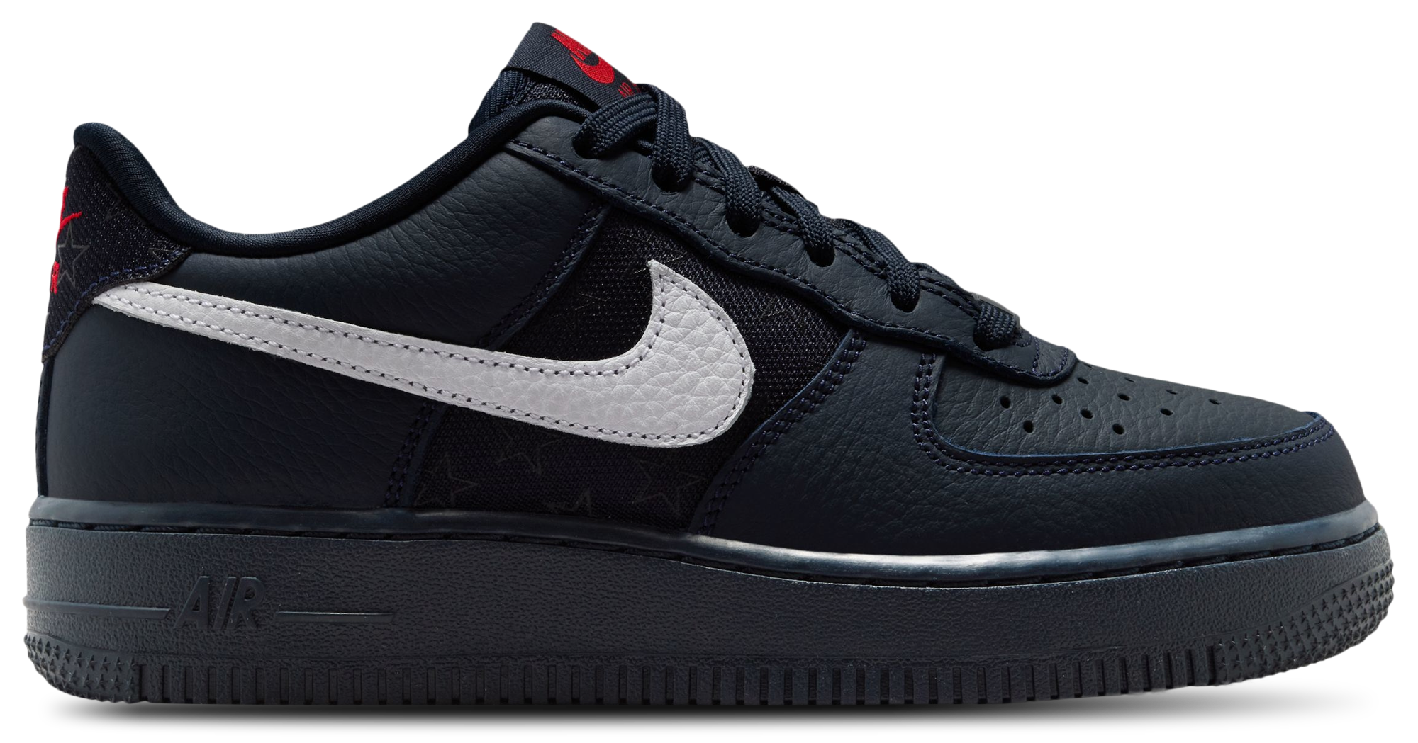 Nike Air Force 1 WC2 童款 - Dark Obsidian/White/Black - Image 1
