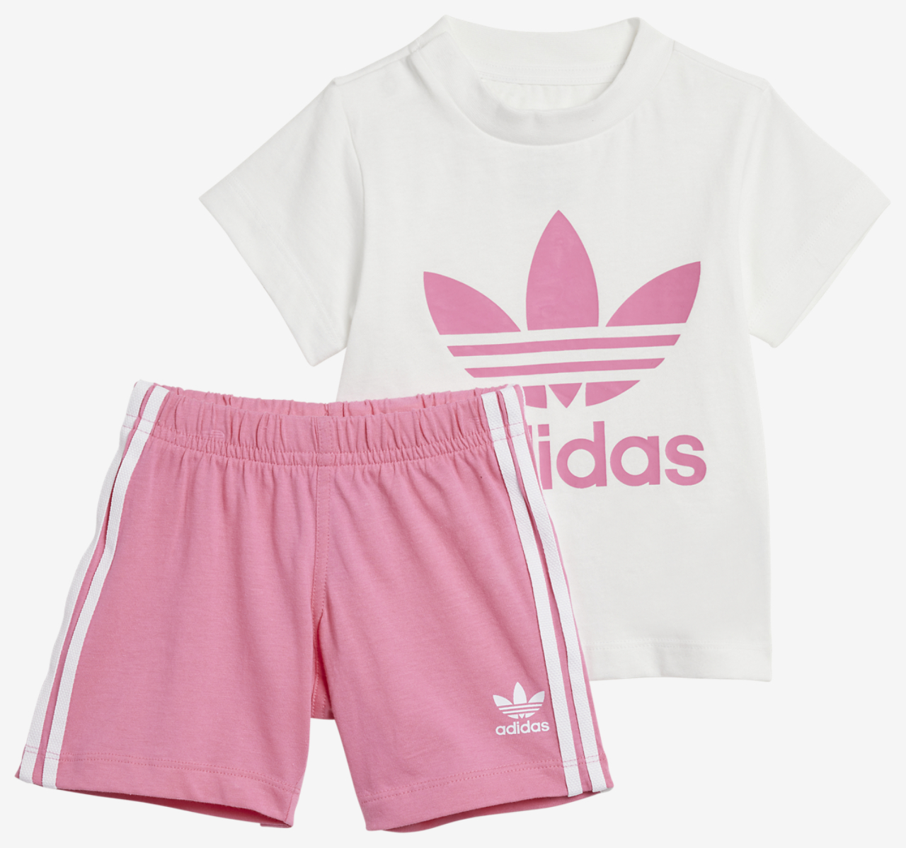 adidas Originals T-Shirt Short Set Image 2 of 2. Tap to open photo gallery.