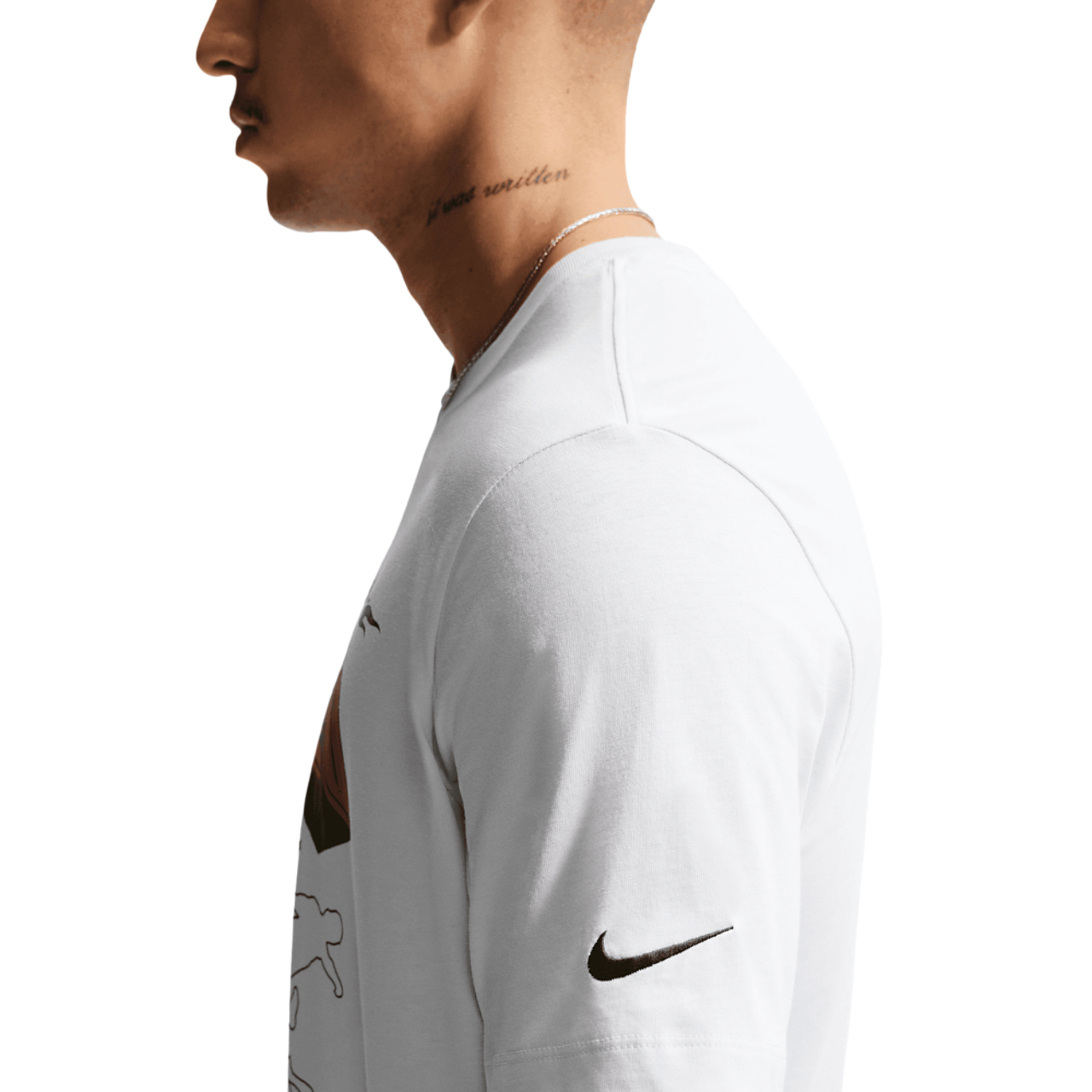 Nike Mexico APLA Football NSW T-Shirt Image 4 of 6. Tap to open photo gallery.
