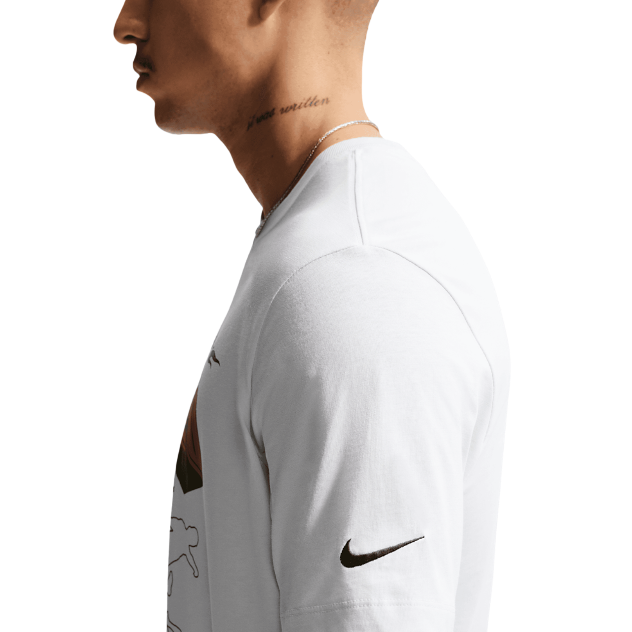 Nike Mexico APLA Football NSW T-Shirt Image 4 of 6. Tap to open photo gallery.