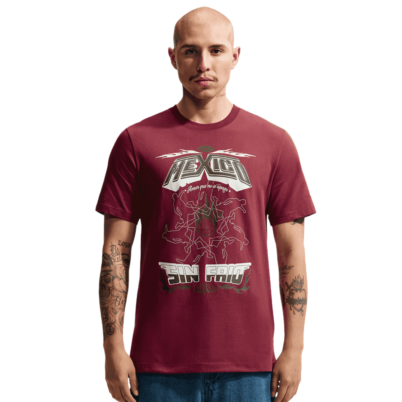 Nike Mexico APLA Football NSW T-Shirt Image 1 of 7. Tap to open photo gallery.