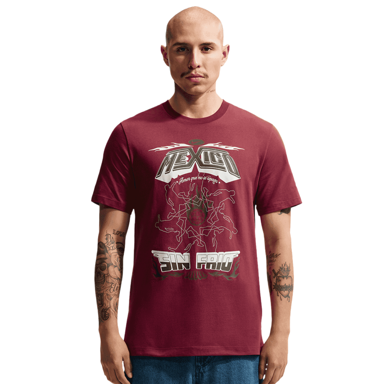 Nike Mexico APLA Football NSW T-Shirt Image 1 of 7. Tap to open photo gallery.