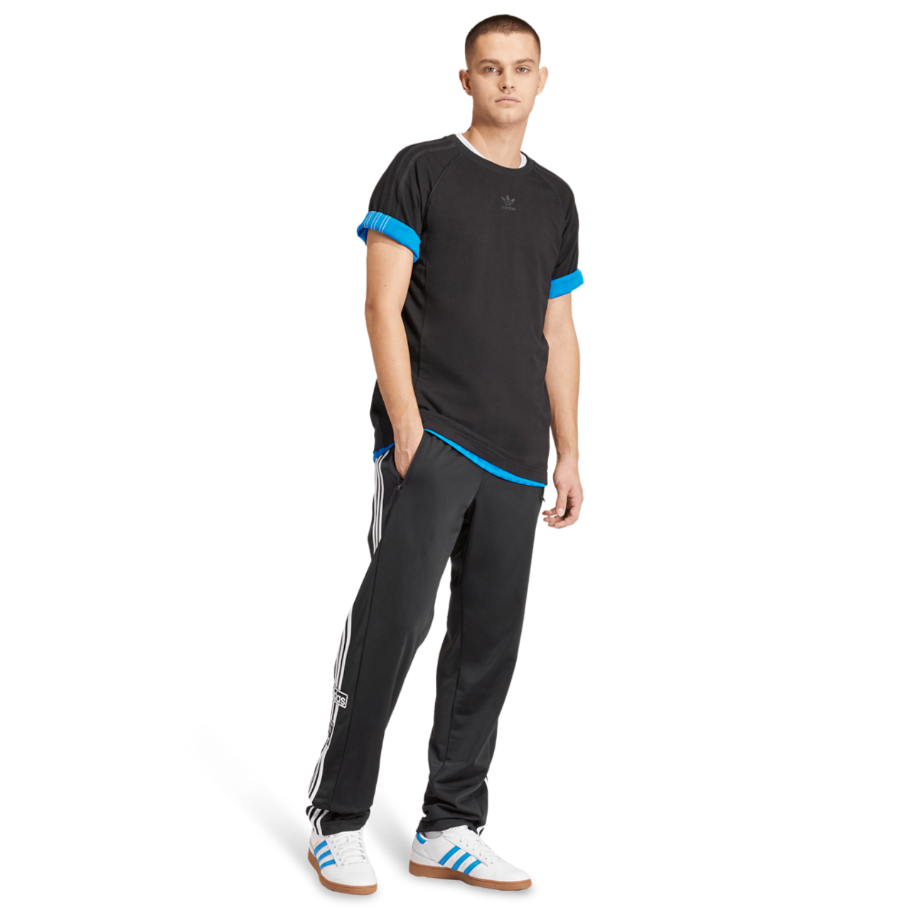 adidas Originals SST Bonded T-Shirt Image 4 of 6. Tap to open photo gallery.