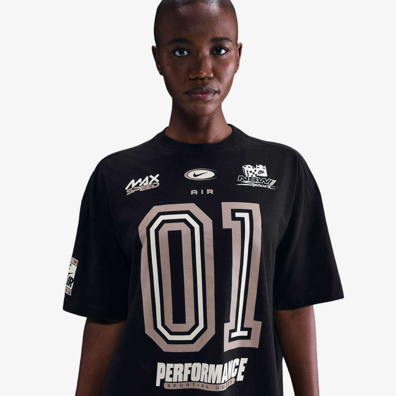 NIKE WMNS NSW BOXY CIRCA 2 SS TEE 風車 xxl Nike NSW Essential Oversized Short Sleeve T-Shirt - Women's | Foot