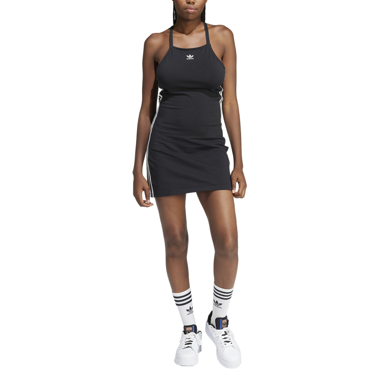 新品XS ADIDAS 3ストライプ ミニ ワンピース IU2426 adidas Originals 3 Stripe Mini Dress | Foot Locker