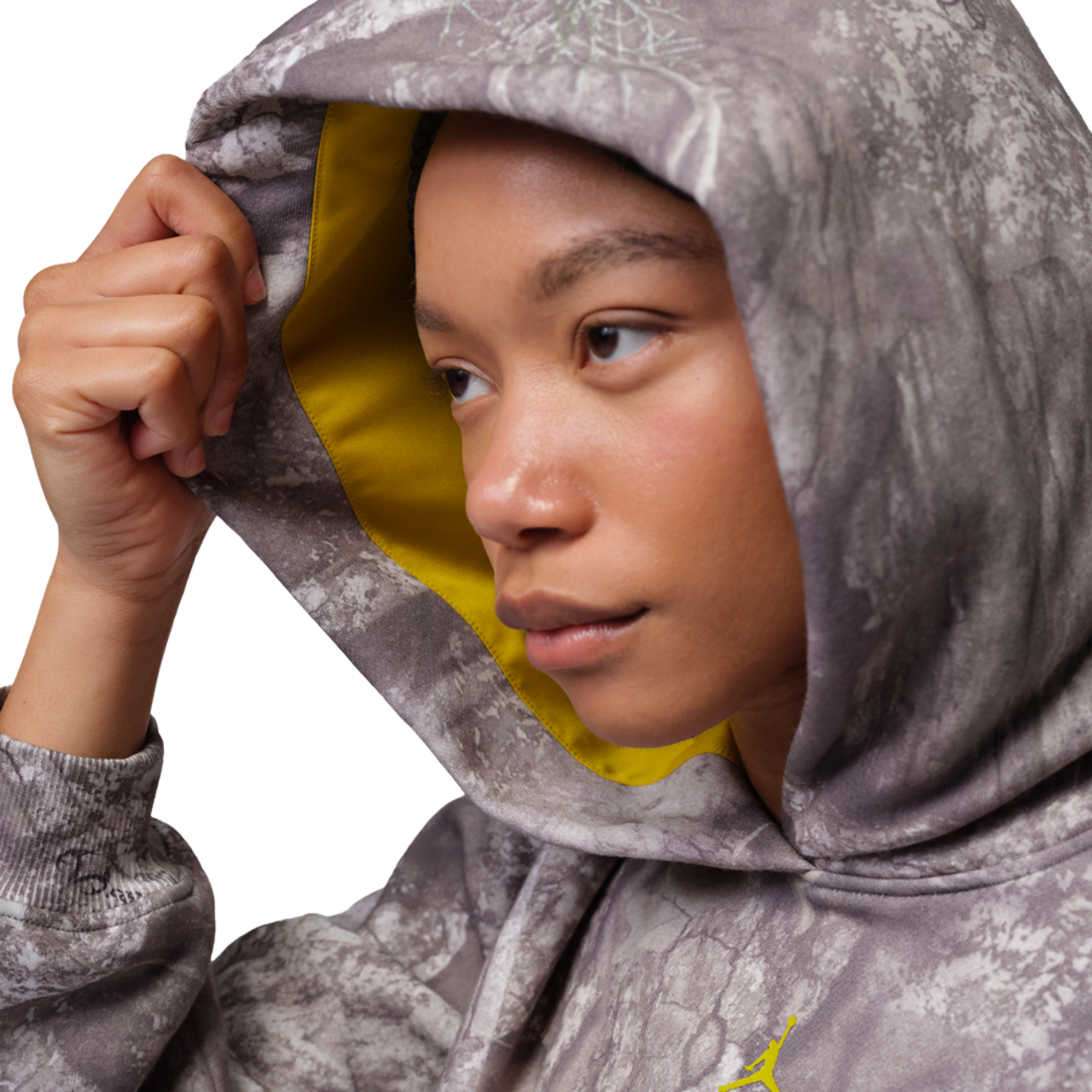 JORDAN ブランドフーディー クロスステッチ刺繍 グレー L Jordan Brooklyn Fleece Md Crop Po Rlt - Women's | Foot Locker