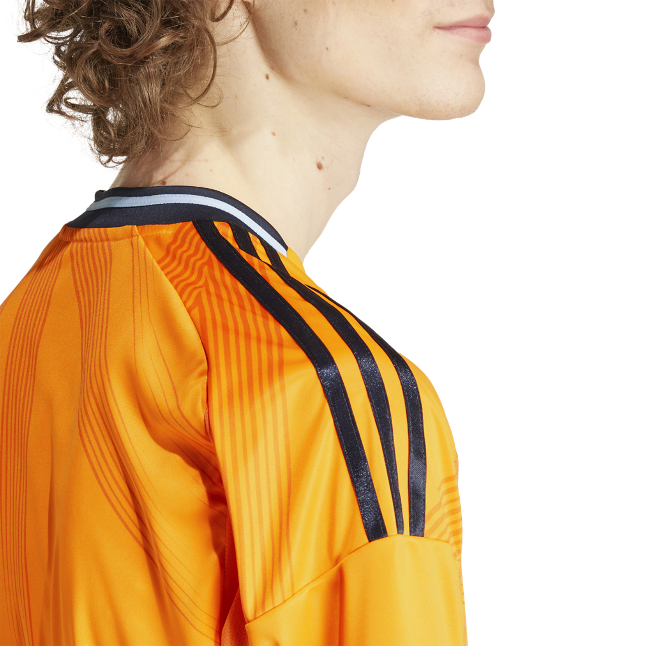 adidas Real Madrid 24/25 Away Short Sleeve Jersey Image 3 of 5. Tap to open photo gallery.