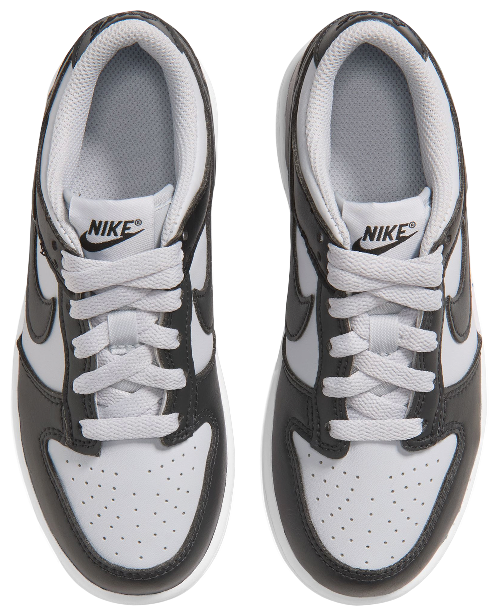 Nike Dunk Low N 童款 - White/Black/Anthracite - Image 4