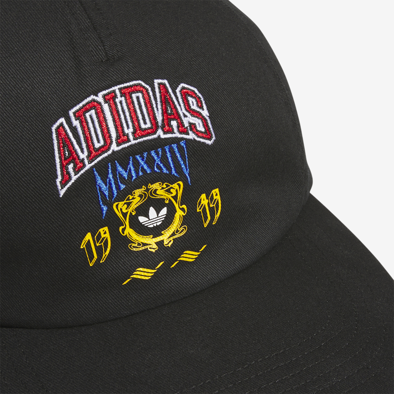 adidas Originals 5-Panel Varsity Strapback Image 3 of 4. Tap to open photo gallery.