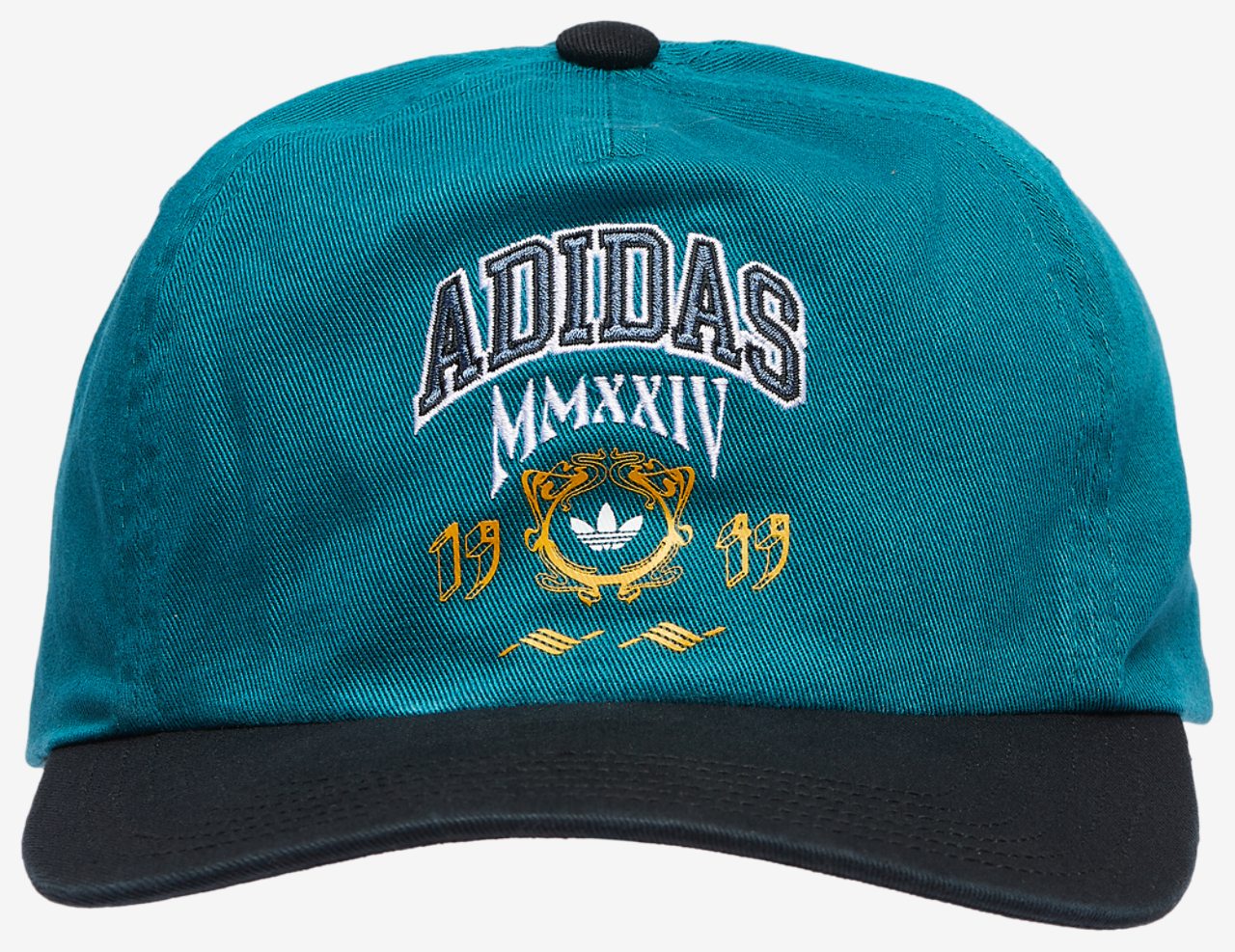 adidas Originals 5-Panel Varsity Strapback Image 2 of 5. Tap to open photo gallery.