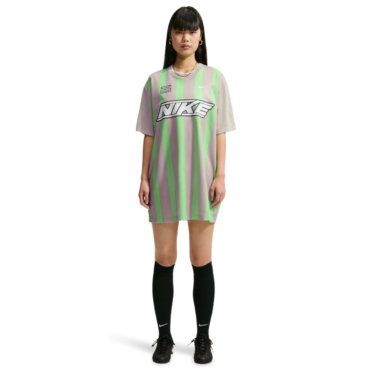 Nike Striped Jersey Mini Dress - Women's | Foot Locker